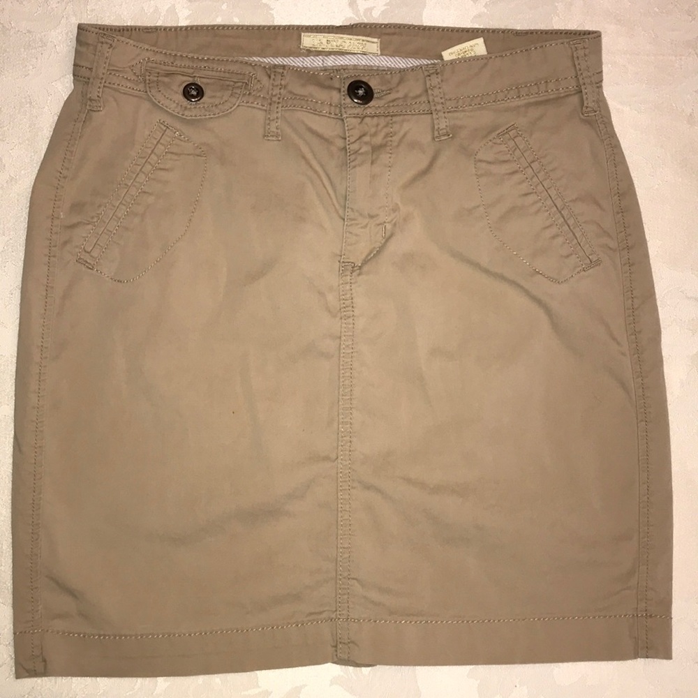 Khaki skirt